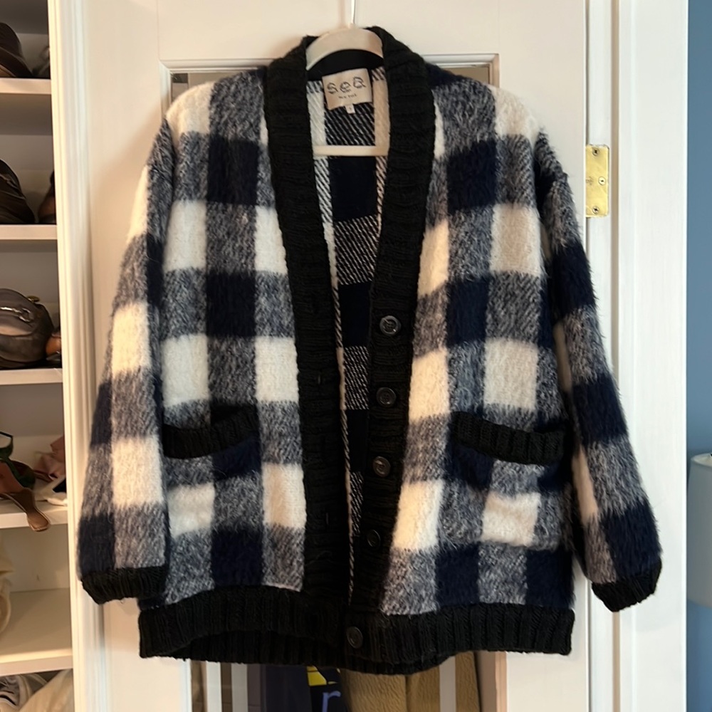 Sea NY oversized Cardigan, size small (fits like a medium)